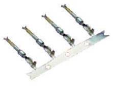 Hüvely kontaktus AWG min.: 28, max. AWG: 24, aranyozott MH Connectors MHDBCTFR 3. kép
