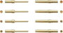 Hüvely kontaktus AWG min.: 24, max. AWG: 20, aranyozott Harting 09 67 000 8476 bélyegkép