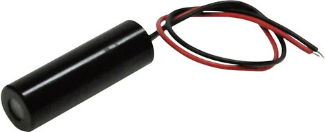 Vonal lézermodul, piros 16 mW Picotronic LH650-16-3(12x38)-PL 2. kép