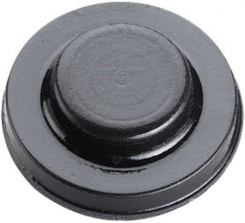 Öntapadós műszerláb, kerek Ø 15,9 x 4,75 mm, fekete, 3M SJ 6115