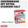 Szövetbetétes ragasztószalag, piros 2,75 m x 19 mm, tesa® extra Power 3. bélyegkép