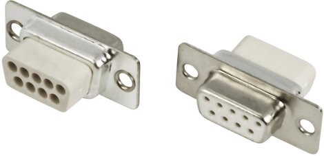 D-SUB hüvelyes kapocsléc 180 °, pólusszám: 15 MH Connectors MHDBC15SS-NW
