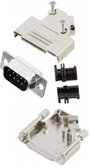 D-SUB dugó 45 °, pólusszám: 9 MH Connectors MHD45ZK9-DB9P-K bélyegkép
