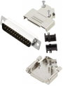 D-SUB dugó 45 °, pólusszám: 25 MH Connectors MHD45ZK25-DB25P-K bélyegkép