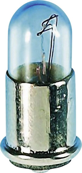 Mikro izzó 12 V 1.2 W, foglalat: MF6s/8, átlátszó, Barthelme