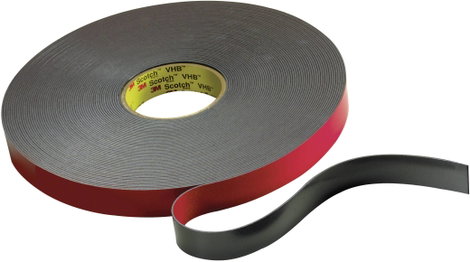 Kétoldalas ragasztószalag VHB™ 5958FR Fekete (H x Sz) 33 m x 12.5 mm 3M 59581233 1 db