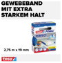 Szövetbetétes ragasztószalag kék, 2,75 m x 19 mm, tesa® EXTRA POWER 3. bélyegkép