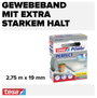 Ragasztószalag, szövet, szürke, 19 mm, tesa® EXTRA POWER 3. bélyegkép
