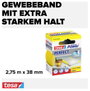 Szövetbetétes ragasztószalag, sárga, 2,75 m x 38 mm, tesa® extra Power 3. bélyegkép