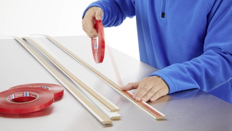 Tesafix® 4965 kétoldalas hőálló ragasztószalag 50 m x 12 mm 3. kép