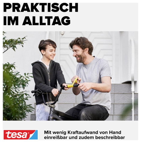 Szövetbetétes ragasztószalag, szürke, 2,75 m x 38 mm, tesa® extra Power 4. kép