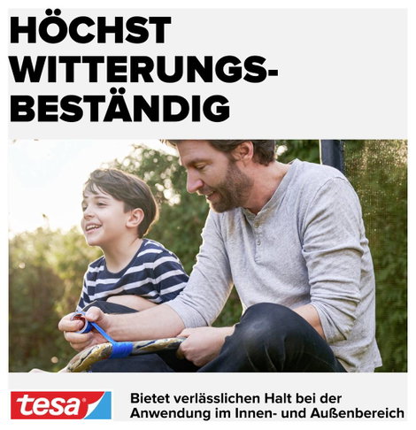 Szövetbetétes ragasztószalag, szürke, 2,75 m x 38 mm, tesa® extra Power 5. kép