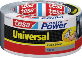 Szövetbetétes ragasztószalag, 25 m x 50 mm, tesa® extra Power