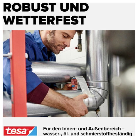 Tesa hőálló ragasztószalag, alumínium ragasztószalag 10 m x 50 mm tesa 56223-00000-00 5. kép