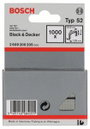 Tűzőkapocs, 52-es típus, 12,3 x 1,25 x 8 mm 1000 db Bosch 2609200205 bélyegkép