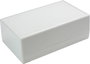 Asztali műszerdoboz 145 x 90 x 45 mm ABS, szürke/fehér, Axxatronic CRDCG0006-CON bélyegkép
