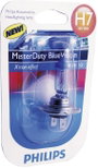 Philips MasterDuty Blue Vision H7 24 V 1 pár PX26d, kék 2. bélyegkép