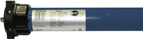 Csőmotor, húzóerő max. 45 kg, e-ast ER1060-20 2. kép
