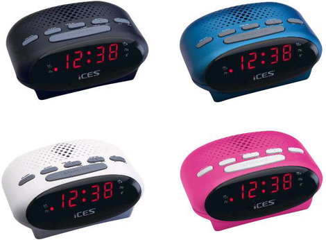 LED-es ébresztőórás rádió, fekete színű Lenco SCD-42 2. kép