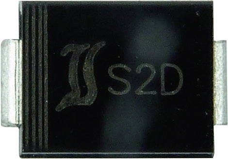 Dióda Diotec S2Y Ház típus DO-214AA/SMB I(F) 2 A Gátfesz. 2000 V