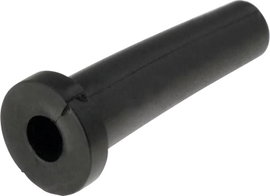 Törésgátló Ø 5,5 mm, PVC, fekete, HellermannTyton HV2101-PVC-BK-M1