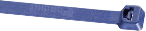 Kábelkötegelő, fémdetektorral érzékelhető, 100 x 2,5 mm, sötétkék, 1 db, Panduit PLT1M-C186
