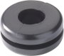 Kábelátvezető gyűrű Ø 6 mm, PVC, fekete, HellermannTyton HV1207-PVC-BK-M1 bélyegkép