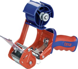 Ragasztószalag adagoló, kézi letekercselő, piros/kék tesapack® Comfort 06400-01-02