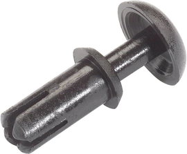 Feszítő szegecs, kézzel szerelhető, 4 x 8 x 2 x 8,5 mm, lemezméret 5,5 - 6,5 mm, PA fekete, PB Faste