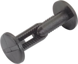 PB Fastener Rögzítő szegecs (A x B x C x D) mm 5,5 x 5,4 x 1,7 x 10 Lemezméret 5.7 - 7.3 mm PA Feket