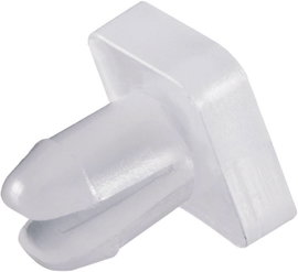 PB Fastener Bepattintós anya 212-0013-000 (Ø x Y x L x h) mm 9,5 x 6,9 x 8,3 x 1,2 PA 6.6 Natúr