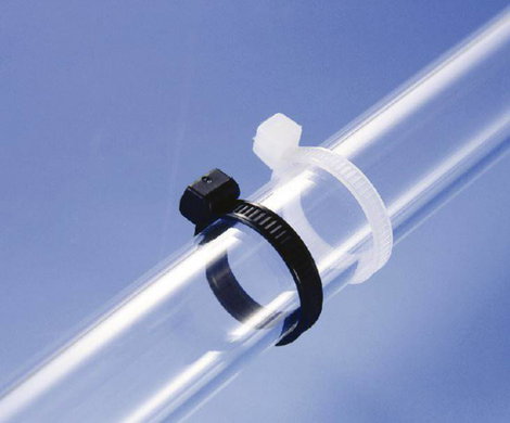 Hőstabilizált kábelkötegelő készlet, 150 x 4,6 mm, fekete, 100 db, HellermannTyton 118-05850 T50SOS- 3. kép