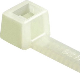 Kábelkötegelő 100 x 2,5 mm, natúr, 1 db, HellermannTyton 114-01879 T18R-PA46-NA-M1