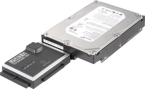 Átalakító USB 3.0-ról IDE+SATA-ra, Renkforce 5. kép