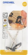 Csiszolókorong, drótkorong készlet, Ø 3.2 mm, 2 db, Dremel 26150403JA 3. bélyegkép