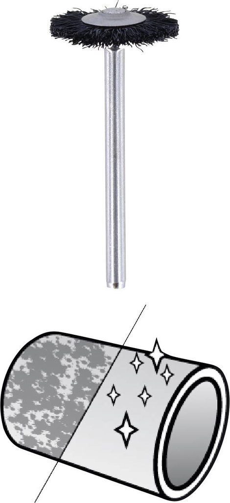 Csiszolókorong, drótkorong készlet, Ø 3.2 mm, 2 db, Dremel 26150403JA 4. kép