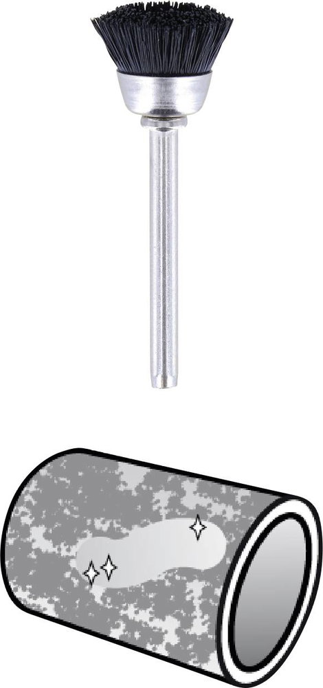 Csiszolókorong, drótkorong készlet, Ø 3.2 mm, 2 db, Dremel 26150404JA 6. kép