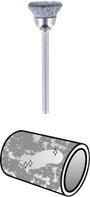 Drótkefe készlet, Dremel 26150442JA Szár átmérő 3.2 mm 2 db 2. bélyegkép