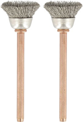 Nemesacél kefe, 2 db, Ø 3.2 mm, Dremel 26150531JA