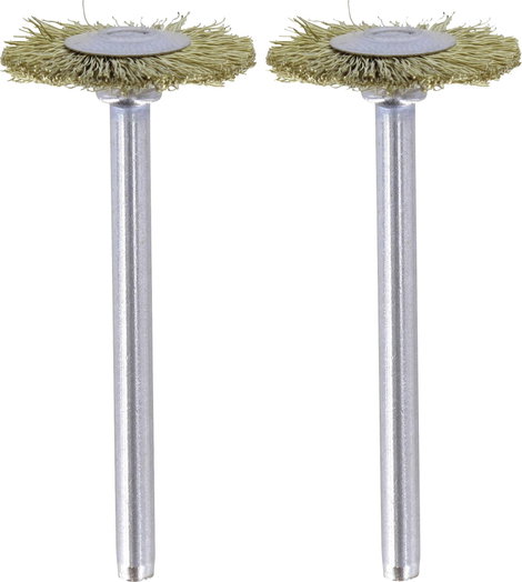 Sárgaréz kefe Ø 3.2 mm, 2 db, 535 Dremel 26150535JA