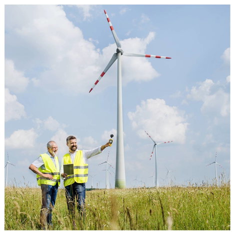 Szélmérő, légsebességmérő anemométer 0.4 - 30 m/s-ig TFA Windmesser Wind Bee 42.6003.13 2. kép