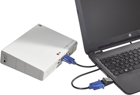 HDMI - VGA átalakító adapter, 1x HDMI dugó - 1x VGA, 1x 3,5 mm-es jack aljzat, fekete, Renkforce 4. kép