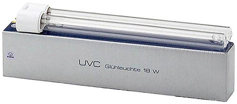UVC tartalék fényforrás, 18 W FIAP 2829-1 18 W, 230 V/50 Hz, 520434 rend.számú termékhez