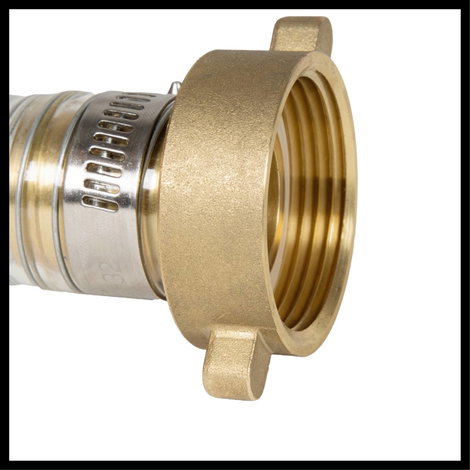 Szívótömlő garnitúra sárgaréz 25 mm/4 m, Einhell 4173701 2. kép