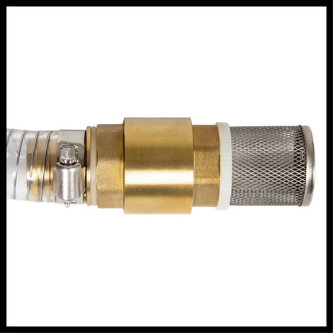 Szívótömlő garnitúra sárgaréz 25 mm/4 m, Einhell 4173701 3. kép
