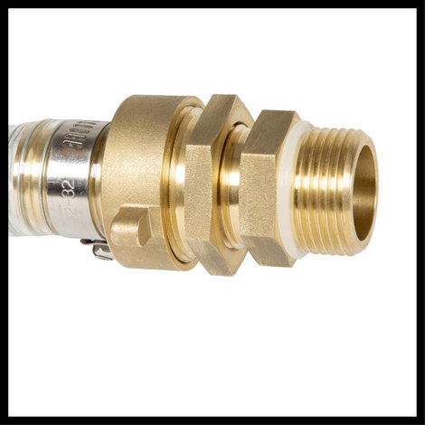 Szívótömlő garnitúra sárgaréz 25 mm/7 m, Einhell 4173702 5. kép