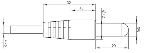 Hőmérséklet érzékelő, műanyag, H-Tronic 1114440 3. kép