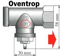 Adapter Oventrop radiátorszelephez M30x1, 700 100 002 2. kép