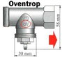Adapter Oventrop radiátorszelephez M30x1, 700 100 002 2. bélyegkép