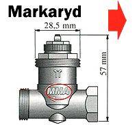 Adapter Markaryd radiátorszelephez M28x1,5, 700 100 010 2. kép